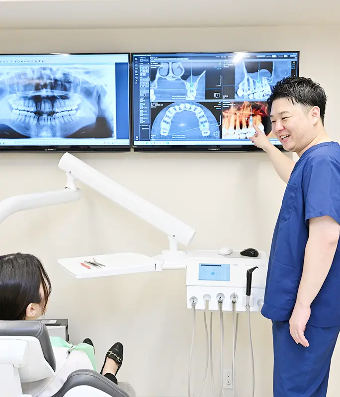 親知らず年間10,000以上の抜歯実績